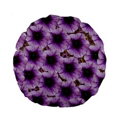 The Sky Is Not The Limit For Beautiful Big Flowers Standard 15  Premium Round Cushions by pepitasart