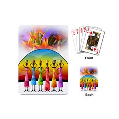 African American Women Playing Cards (mini) by AlteredStates