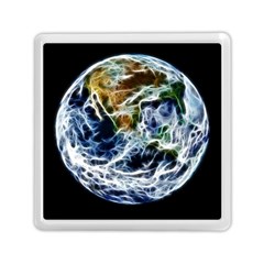 Spherical Science Fractal Planet Memory Card Reader (square) by Nexatart
