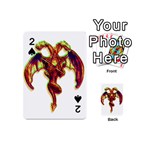 Demon Playing Cards 54 (Mini) Front - Spade2