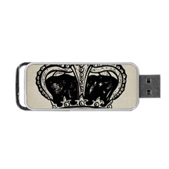 Crown 1515871 1280 Portable Usb Flash (one Side) by vintage2030