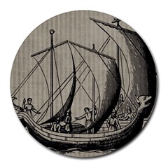 Ship 1515875 1280 Round Mousepads by vintage2030