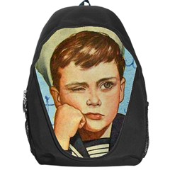 Retro Boy Backpack Bag by vintage2030