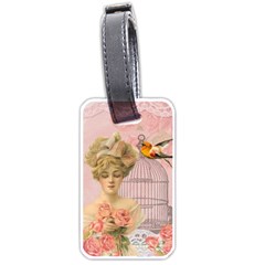 Woman 1079479 1920 Luggage Tags (one Side)  by vintage2030