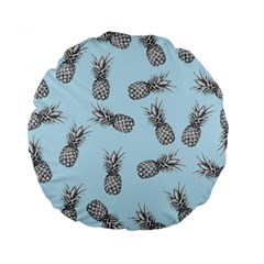 Pineapple Pattern Standard 15  Premium Round Cushions by Valentinaart