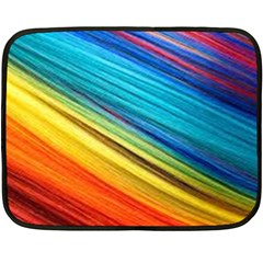 Rainbow Fleece Blanket (mini) by NSGLOBALDESIGNS2