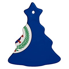 Naval Base Flag Of Royal Saudi Arabian Navy Ornament (christmas Tree)  by abbeyz71