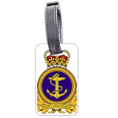 Badge Of Royal Canadian Navy Luggage Tags (one Side)  by abbeyz71
