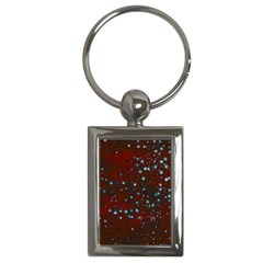 Background Christmas Decoration Key Chains (rectangle)  by Sapixe