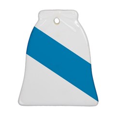 Civil Flag Of Galicia Bell Ornament (two Sides) by abbeyz71