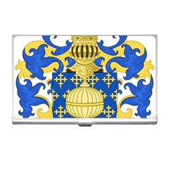 Coat Of Arms Of Kingdom Of Galicia, 16th Century Business Card Holder by abbeyz71