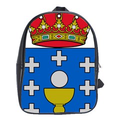 Coat Of Arms Of Galicia School Bag (large) by abbeyz71