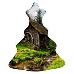 Landscape # 3 The Shed Christmas Tree Ornament (two Sides) by ArtworkByPatrick