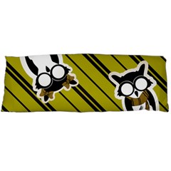 Yellow/black Owl Body Pillow (dakimakura) Case (two Sides) by TransfiguringAdoptionStore
