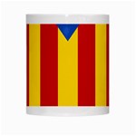 Blue Estelada Catalan Independence Flag White Mugs Center