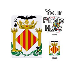City Of Valencia Coat Of Arms Playing Cards 54 (mini) by abbeyz71