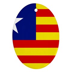 Flag Of Estado Aragonés Ornament (oval) by abbeyz71