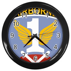 Badge Of First Allied Airborne Army Wall Clock (black) by abbeyz71