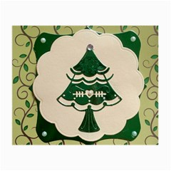 Oh Christmas Tree Small Glasses Cloth (2-side) by DeneWestUK