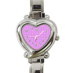 Wreath Differences Heart Italian Charm Watch Front