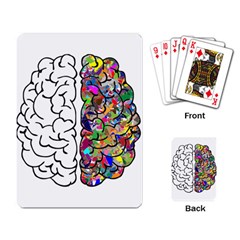 Brain Mind A I Ai Anatomy Playing Cards Single Design by Pakrebo