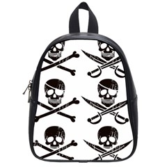 Bone Skull School Bag (small) by Alisyart
