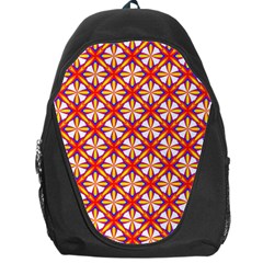 Hexagon Polygon Colorful Prismatic Backpack Bag by Alisyart