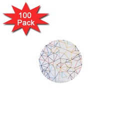 Geometric Pattern Abstract Shape 1  Mini Buttons (100 Pack)  by Mariart
