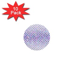 Star Curved Background Geometric 1  Mini Buttons (10 Pack)  by Mariart