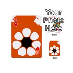 Flag Map of Northern Territory Playing Cards 54 (Mini) Front - Heart2
