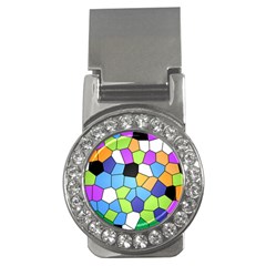 Stained Glass Colourful Pattern Money Clips (cz)  by Mariart