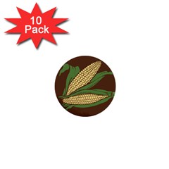 Sweet Corn Maize Vegetable 1  Mini Buttons (10 Pack)  by Alisyart