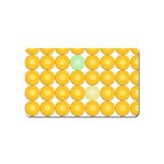 Citrus Fruit Orange Lemon Lime Magnet (Name Card) Front