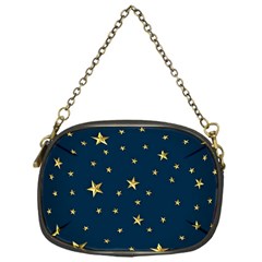 Stars Night Sky Background Space Chain Purse (one Side) by Alisyart