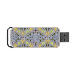 Background Image Decorative Abstract Portable Usb Flash (one Side) by Pakrebo