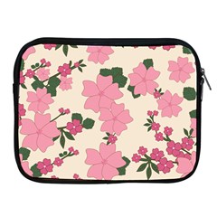 Floral Vintage Flowers Wallpaper Apple Ipad 2/3/4 Zipper Cases by Mariart