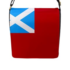 Scottish Red Ensign, Middle Ages-1707 Flap Closure Messenger Bag (l) by abbeyz71