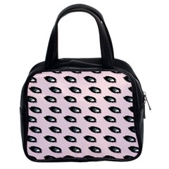 Eyes Pink Classic Handbag (two Sides) by snowwhitegirl