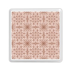Ornamental Brown Memory Card Reader (square) by snowwhitegirl