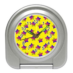 Ombre Glitter  Star Pattern Travel Alarm Clock by snowwhitegirl
