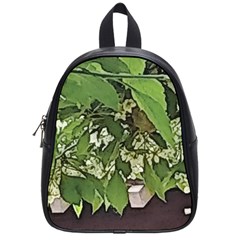 Garden Of The Phoenix  School Bag (small) by Riverwoman