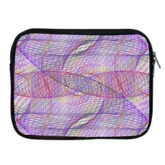 Purple Background Abstract Pattern Apple Ipad 2/3/4 Zipper Cases by Sudhe