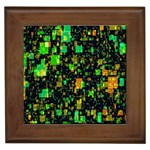 Squares And Rectangles Background Framed Tiles Front
