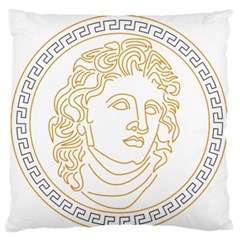 Apollo Design Draw Vector Nib Large Flano Cushion Case (two Sides) by Sudhe