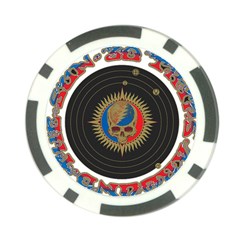 The Grateful Dead Poker Chip Card Guard (10 Pack) by Sudhe