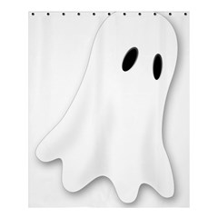 Ghost Boo Halloween Spooky Haunted Shower Curtain 60  X 72  (medium)  by Sudhe