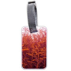 Red Goldenrod Luggage Tags (two Sides) by okhismakingart