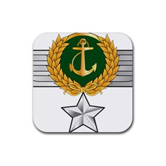 Iranian Navy Amphibious Warfare Badge Rubber Coaster (square)  by abbeyz71