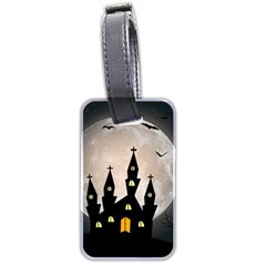 Halloween Illustration Decoration Luggage Tags (two Sides) by Pakrebo