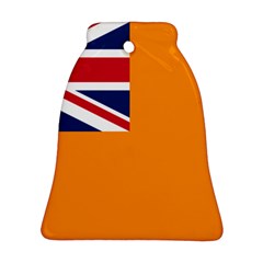 Flag Of Grand Orange Lodge Of Canada Bell Ornament (two Sides) by abbeyz71